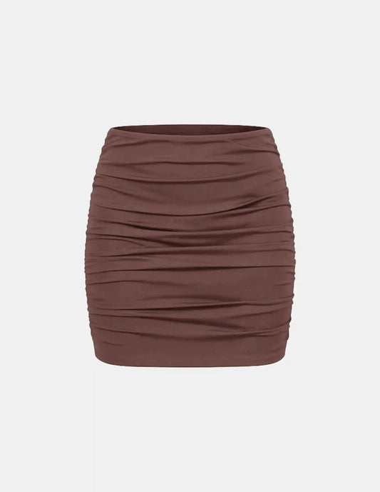Sculpt Ruched Swim Skirt